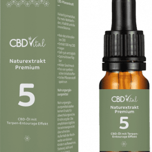 CBD Naturextrakt Premium Öl 5%