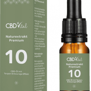 CBD Vital CBD Naturextrakt Premium Öl 10% 10ml