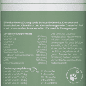 Gelenkskomplex aktiv Ergänzungsfutter für Hunde und Katzen