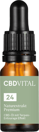 CBD Vital CBD Naturextrakt Premium Öl 24% 10ml