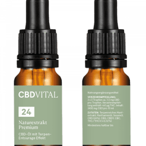CBD Vital CBD Naturextrakt Premium Öl 24% 10ml