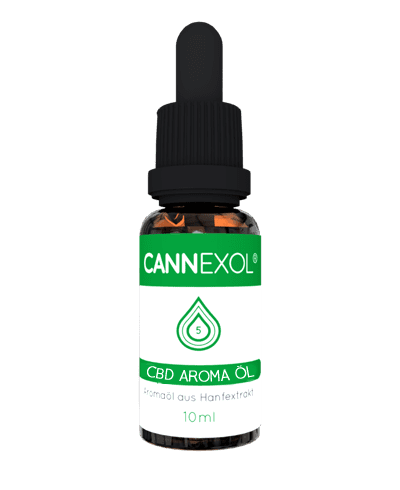 CBD Aroma Öl 5% Vollspektrum-Extrakt CannExol 10ml